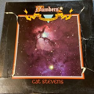 Vintage Cat Stevens Numbers Vinyl Album